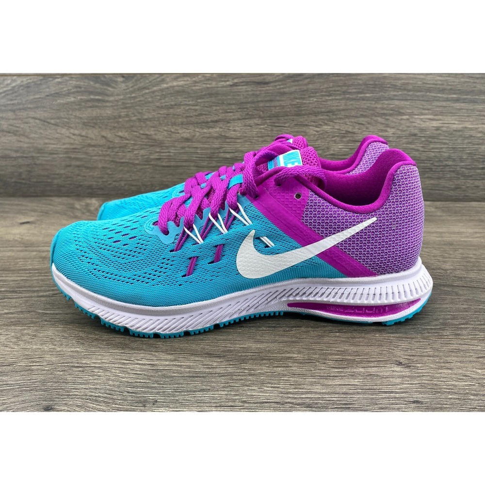 Zoom Winflo 2 Training Athletic Sneakers Shoes Womens Size 5.5 Purple 807279-403
